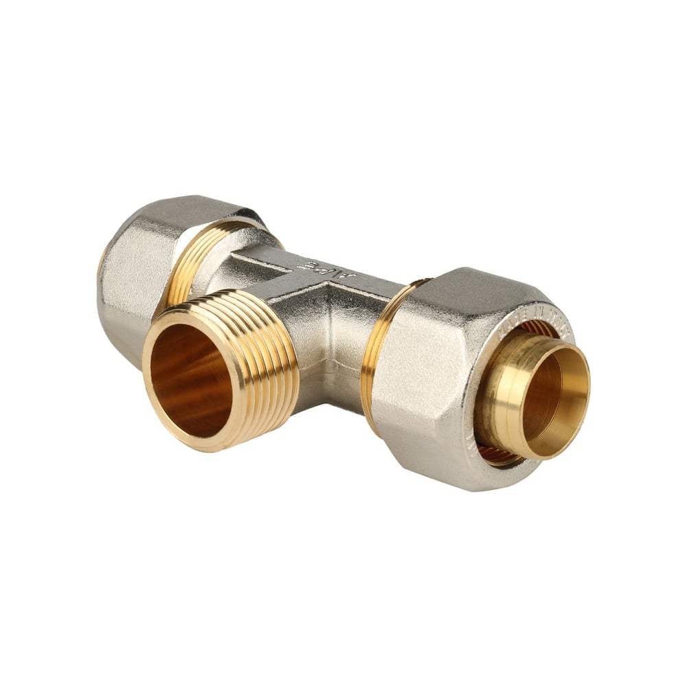 Тройник-переходник с наружной резьбой STOUT 20х1/2х20 SFP-0008-201220 ...