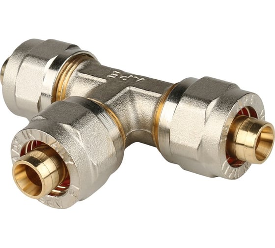 Равнопроходный тройник STOUT 16х16х16 винтовой SFS-0009-000016 RG008S9DJ8AL0U