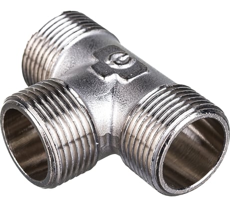 Никелированный тройник STOUT НН 3/4X3/4X3/4 SFT-0018-343434 RG008Q0QSTPKHA