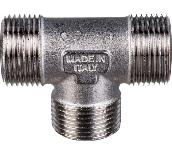 Никелированный тройник STOUT НН 3/4X3/4X3/4 SFT-0018-343434 RG008Q0QSTPKHA