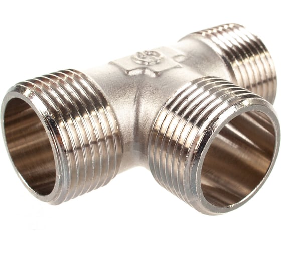 Никелированный тройник НН STOUT 1X1X1 SFT-0018-000111 RG008Q0QSTRKIF