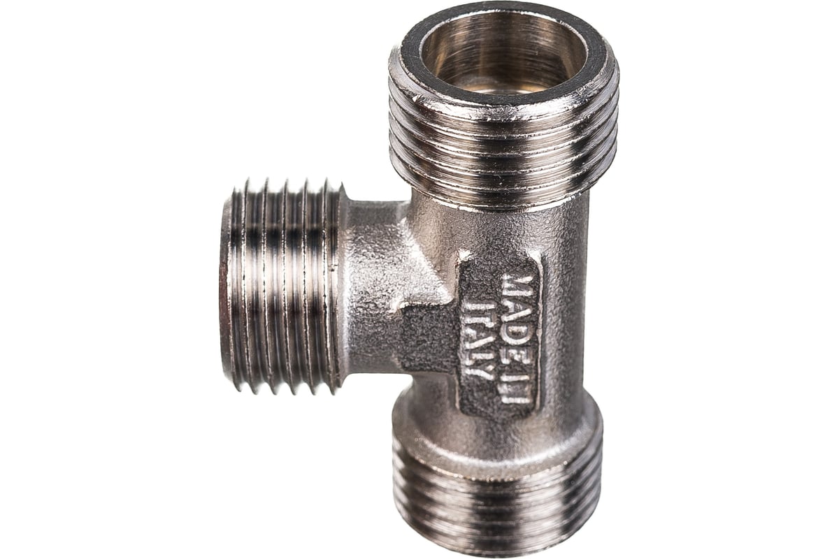 Никелированный тройник НН STOUT 1/2X1/2X1/2 SFT-0018-121212 ...