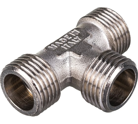 Никелированный тройник НН STOUT 1/2X1/2X1/2 SFT-0018-121212 RG008Q0QSTNI87