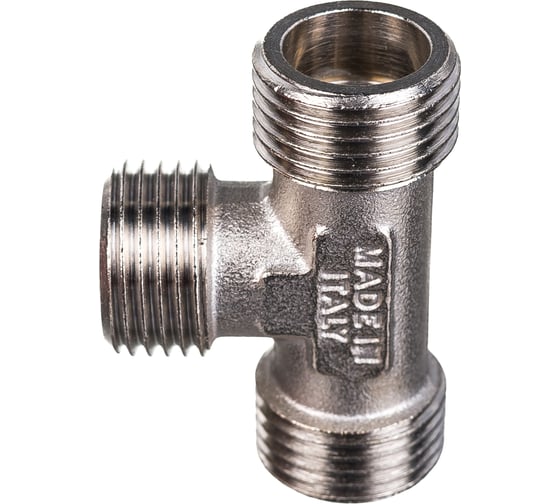 Никелированный тройник НН STOUT 1/2X1/2X1/2 SFT-0018-121212 RG008Q0QSTNI87