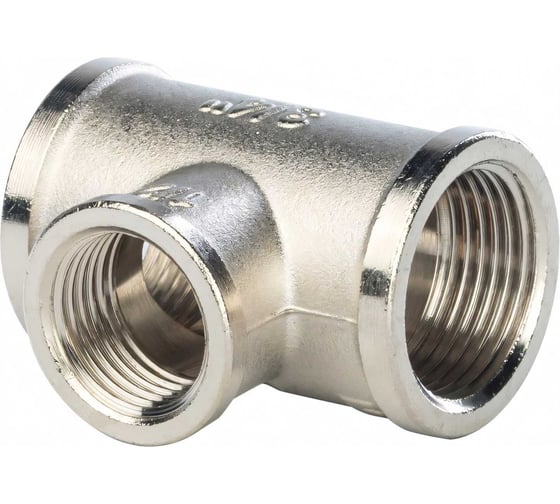 Переходной никелированный тройник STOUT ВВ 3/4X1/2X3/4 SFT-0022-341234 RG008Q0QTEIEBL