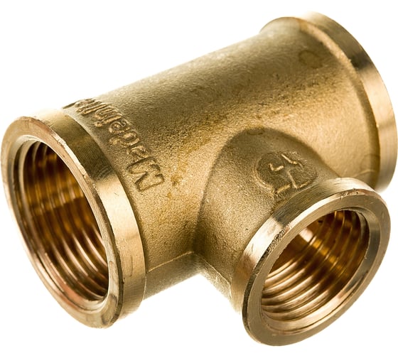 Переходной тройник STOUT ВВ 3/4X1/2X3/4 SFT-0021-341234 RG008Q0QTEBGAT
