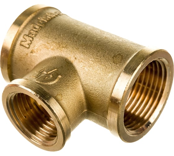 Переходной тройник STOUT ВВ 3/4X1/2X3/4 SFT-0021-341234 RG008Q0QTEBGAT