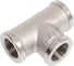 Никелированный тройник STOUT ВВ 3/8 SFT-0020-000038 RG008Q0QSVT5V8 3