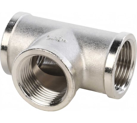 Никелированный тройник STOUT ВВ 3/4 SFT-0020-000034 RG008Q0QT0137H