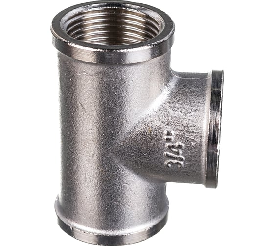 Никелированный тройник STOUT ВВ 3/4 SFT-0020-000034 RG008Q0QT0137H