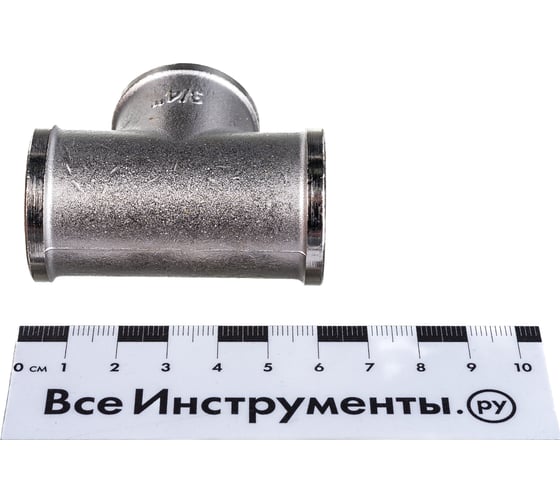 Никелированный тройник STOUT ВВ 3/4 SFT-0020-000034 RG008Q0QT0137H