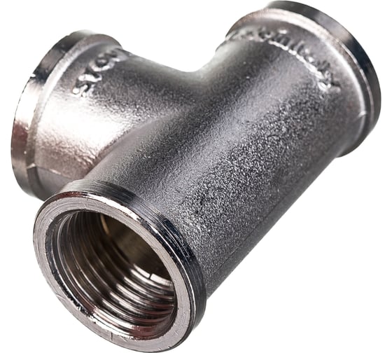 Никелированный тройник STOUT ВВ 1/2 SFT-0020-000012 RG008Q0QSVV57E