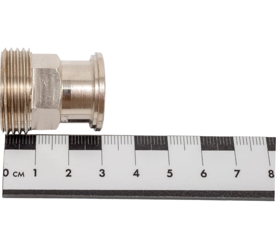 Разъемное соединение STOUT никелированное 3/4 SDG-0019-010020 RG008Q1N4P3VMR