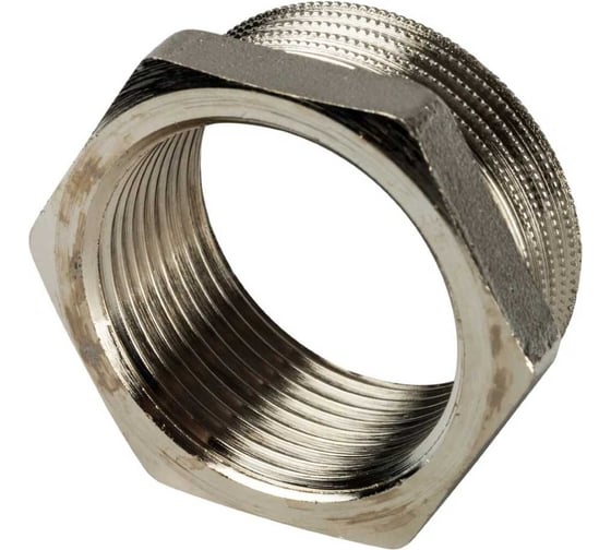 Никелированная футорка STOUT 1 1/2X1 1/4 SFT-0029-112114 RG008Q0RUINBOC