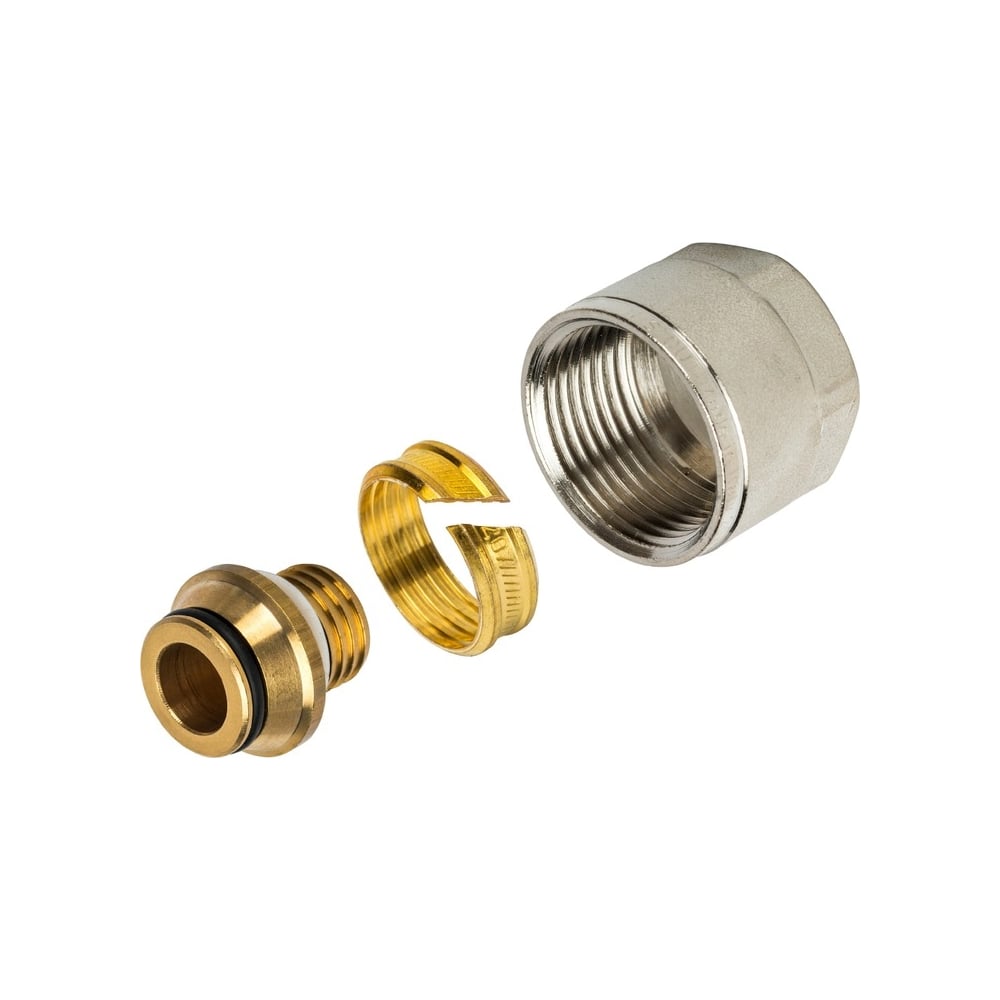 Компрессионный фитинг для труб PEX-AL-PEX STOUT 20х2,0х3/4 SFC-0021 ...