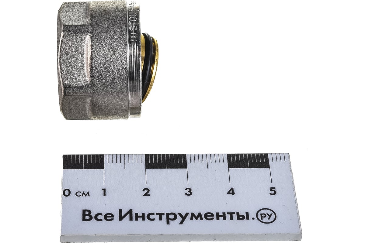 Компрессионный фитинг для труб PEX STOUT 16х2,2х3/4 SFC-0020-001622  RG008P29KA12AC