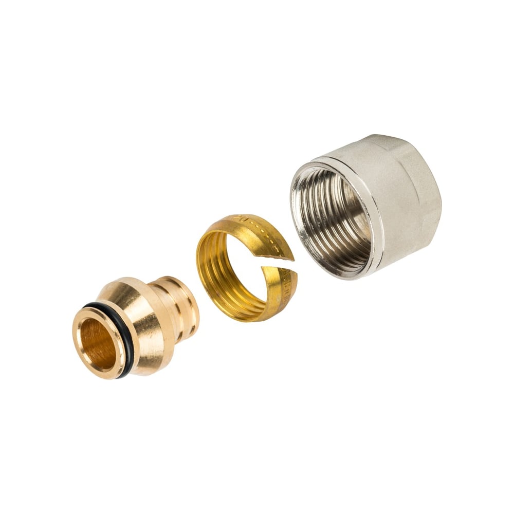 Компрессионный фитинг для труб PEX STOUT 20х2,0х3/4 RG008P29KA4QIM ...