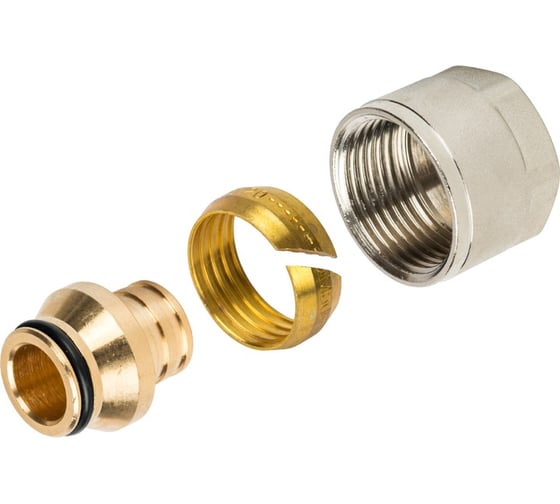 Компрессионный фитинг для труб PEX STOUT 20х2,0х3/4 SFC-0020-002020 RG008P29KA4QIM