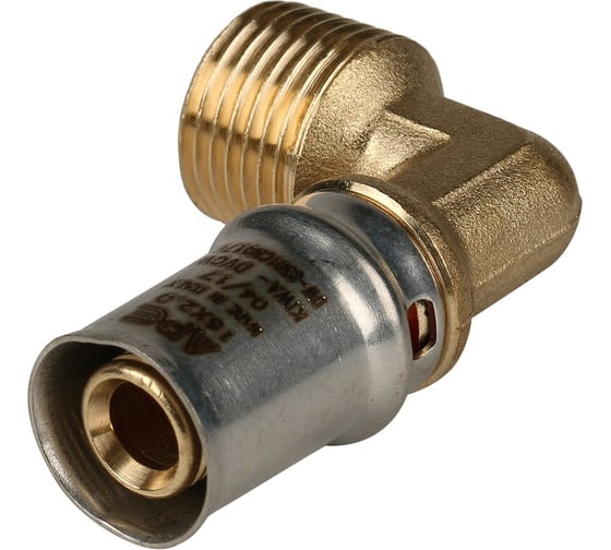 Угольник-переходник с наружной резьбой STOUT 1/2х16 прессовой SFP-0011-001216 RG008S9C4GQ99T 1