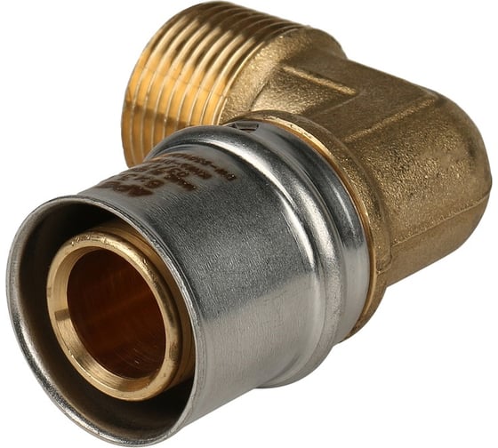 Угольник-переходник с наружной резьбой STOUT 1х32 прессовой SFP-0011-000132 RG008S9C4L3U3F 1
