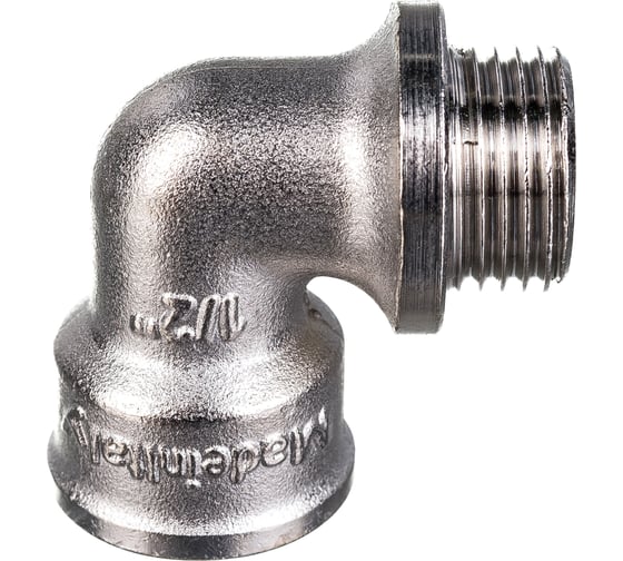Никелированный угольник с упором STOUT НВ 1/2 SFT-0016-000012 RG008Q0QSSSAI5