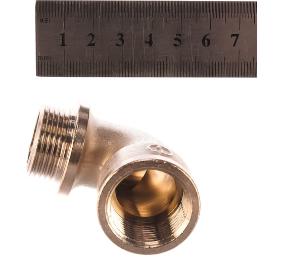 Угольник с упором STOUT НВ никелированный 3/4 SFT-0016-000034 RG008Q0QSSU9B3