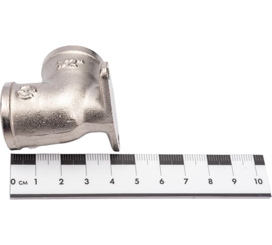 Никелированный угольник с креплением STOUT ВР 1/2 SFT-0039-000012 RG008Q0SHRAU78