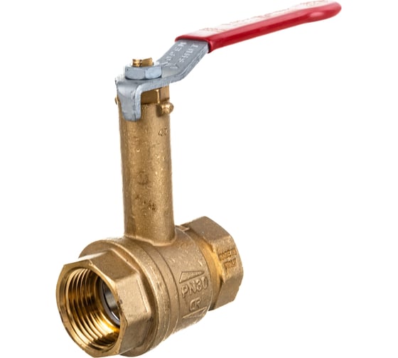 Шаровой кран с удлиненным штоком RUB MILANO 1 DN25 PN30, ВР-ВР, S.96, ручка S96F00