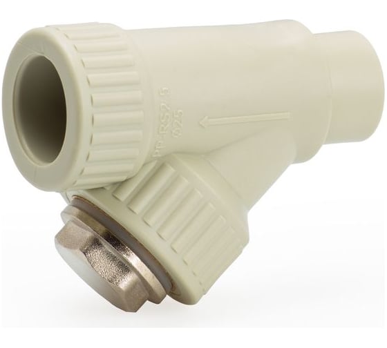 Фильтр LAMMIN ppr ppr 25 нар/вн косой 50/10 серый Lm31090000025G