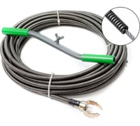 Профессиональный сантехнический усиленный трос со стальным сердечником SPEX STU-SN-13-10