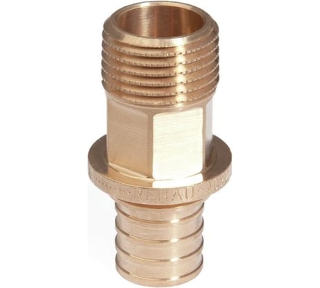 Переходник Rehau RX+ Н, 16, 3/4", бронза 14563121001