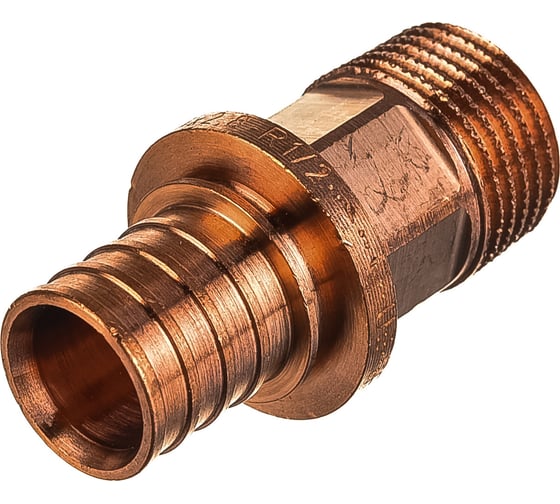 Переходник Rehau RX+ Н, 20, 1/2", бронза 14563141001