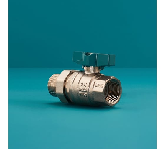 Шаровой кран РМС люкс с полусгоном гшба-20 (3/4")  ГШБА-20-Л