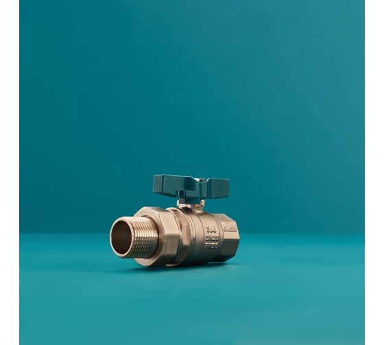 Шаровой кран РМС люкс с полусгоном гшба-20 (3/4")  ГШБА-20-Л