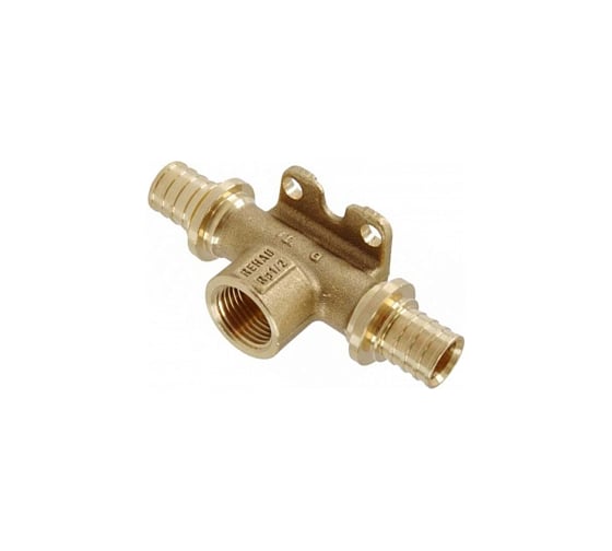 Тройник настенный REHAU RX+ В, 16, 1/2", 16, бронза 14562911001 1