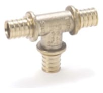 Тройник Rehau с уменьшенным бок. проходом SDR 11, 25-20-25 LX 11690531001