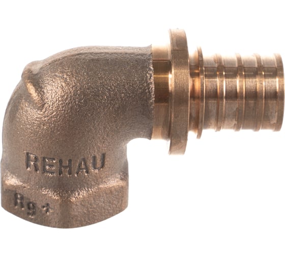 Угольник-переходник Rehau RX+ В, 20, 1/2", бронза 14563551001