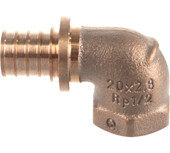 Угольник-переходник Rehau RX+ В, 20, 1/2", бронза 14563551001