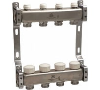 Коллекторный блок для теплого пола и радиаторного отопления 1x3/4EU отв.-10, Gekon GK 75110