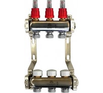 Коллекторный блок для теплого пола 1x3/4EU отв.-3 Gekon GK 74103