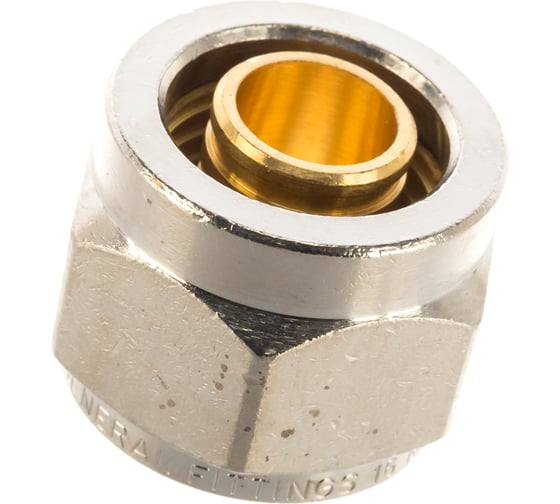 Компрессионный фитинг для PEx труб STOUT 16х2,0x1/2 SFC-0024-001620 RG008S7FTFRFVC