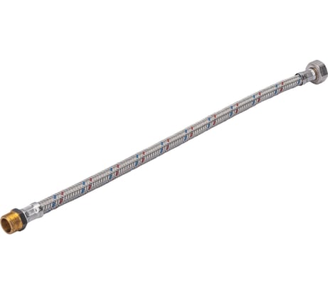 Гибкая подводка для воды НР 3/8" х ВР 1/2", длина 400 мм STOUT RG008P0SIFQ3LU