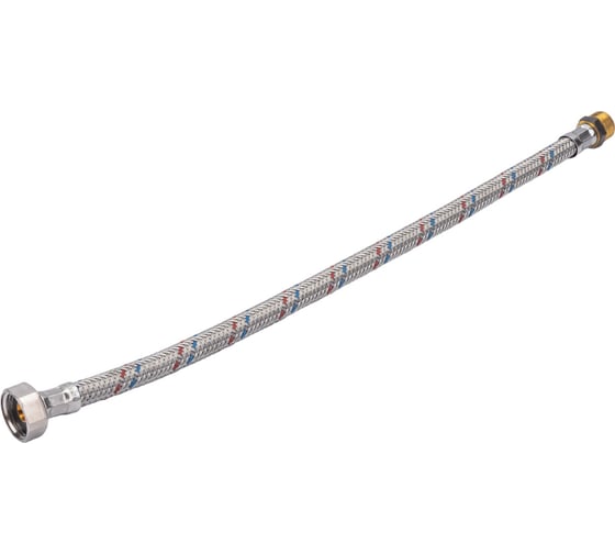 Гибкая подводка для воды НР 3/8" х ВР 1/2", длина 400 мм STOUT RG008P0SIFQ3LU