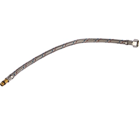 Гибкая подводка для воды M10 18 мм х ВР 3/8" длина 400 мм STOUT RG008P0SHNT8F2