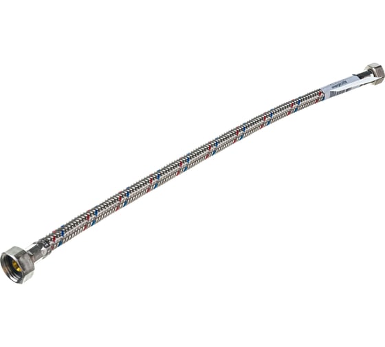 Гибкая подводка для воды ВР 1/2" х ВР 3/8", длина 400 мм STOUT RG008P0SIGT8FI