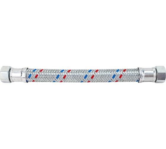 Гибкая подводка для воды ВР 3/4" х ВР 3/4", длина 300 мм STOUT RG008S8TK8T7GO