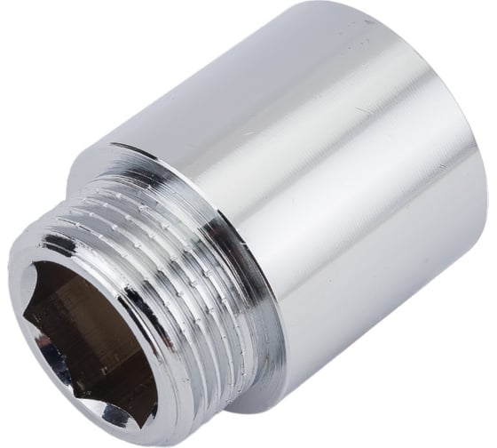 Удлинитель VALTEC 3/4 вн. х30мм ХРОМ VTr.198.C.0530