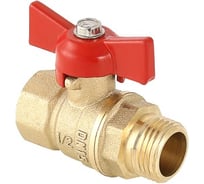 Шаровый кран VALTEC СТАНДАРТ, рукоятка бабочка 1/2, вн.-нар. VT.123.G.04