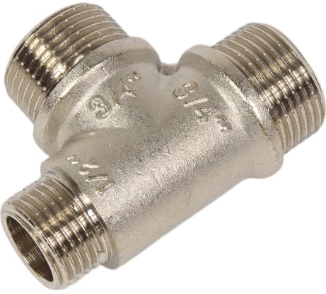 Переходной тройник VALTEC 3/4х3/4х1/2 нар.-нар.-нар. VTr.131.RN.050504