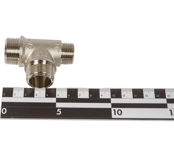 Переходной тройник VALTEC 3/4х3/4х1/2 нар.-нар.-нар. VTr.131.RN.050504